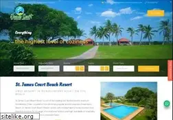 Sites similar to stjamescourtbeachresort.com