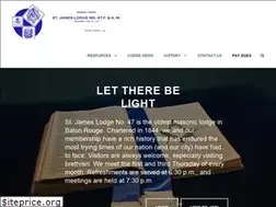Sites similar to stjameslodge47.org
