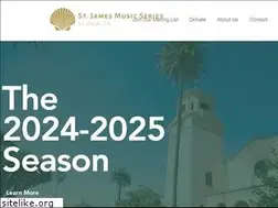 Sites similar to stjamesmusicseries.com