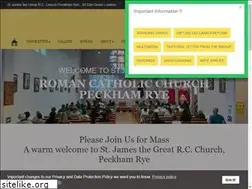 Sites similar to stjamesthegreatpeckham.org