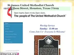 Sites similar to stjamesumchouston.org