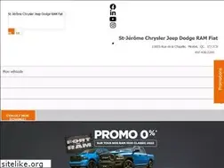 Sites similar to stjeromechrysler.com
