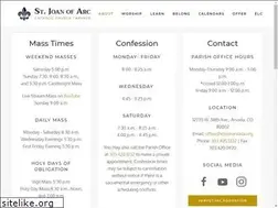 Sites similar to stjoanarvada.org