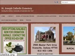 Sites similar to stjoecemetery.org