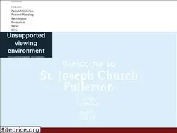 Sites similar to stjoefullerton.org