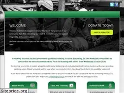Sites similar to stjohnambulancejersey.com