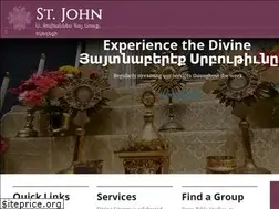Sites similar to stjohnarmenianchurch.com