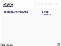 Sites similar to stjohnbaptistchurch-sa.org