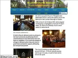Sites similar to stjohnbelmont.org.uk