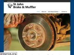 Sites similar to stjohnbrakeandmuffler.com