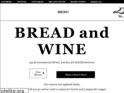 Sites similar to stjohnbreadandwine.com