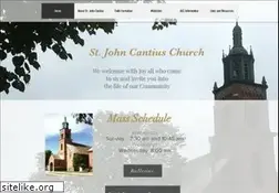 Sites similar to stjohncantius.org