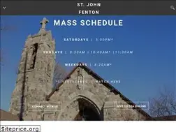 Sites similar to stjohnfenton.org