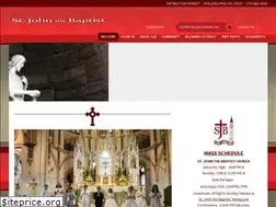 Sites similar to stjohnmanayunk.org