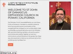 Sites similar to stjohnofdamascus.org