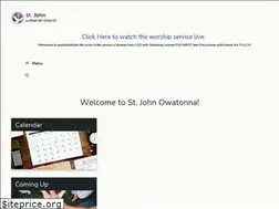 Sites similar to stjohnowatonna.org
