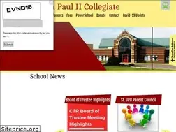 Sites similar to stjohnpaul2collegiate.ca