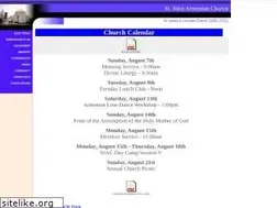 Sites similar to stjohnsarmenianchurch.org