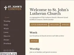 Sites similar to stjohnsconover.com