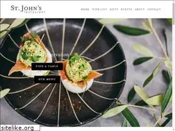 Sites similar to stjohnsrestaurant.com