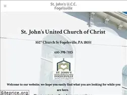 Sites similar to stjohnsuccfogelsville.com