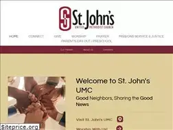 Sites similar to stjohnsumc.org