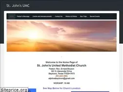 Sites similar to stjohnsumcbaytown.org