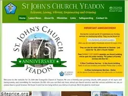 Sites similar to stjohnsyeadon.org