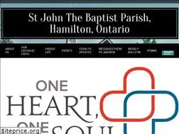 Sites similar to stjohnthebaptisthamilton.com