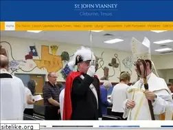 Sites similar to stjohnvianneycleburne.com