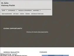 Sites similar to stjohnvianneyparish.net