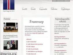 Sites similar to stjornlagarad.is