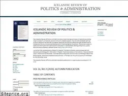 Sites similar to stjornmalogstjornsysla.is
