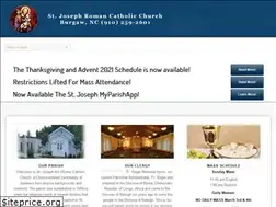 Sites similar to stjosephcatholicnc.org