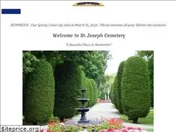 Sites similar to stjosephcemetery.us