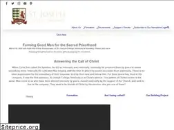 Sites similar to stjosephcollegeseminary.org