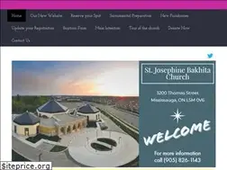 Sites similar to stjosephinebakhita.ca