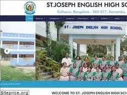 Sites similar to stjosephschoolbangalore.org