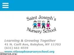 Sites similar to stjosephsnurseryschool.org