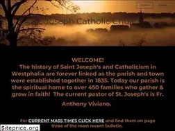 Sites similar to stjosephwestphalia.org