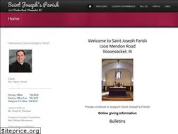 Sites similar to stjosephwoonsocket.webs.com