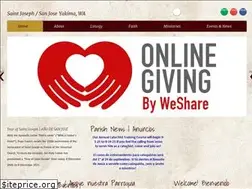 Sites similar to stjosephyakima.com