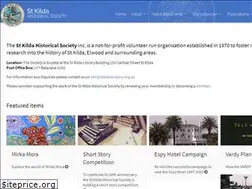 Sites similar to stkildahistory.org.au