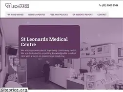 Sites similar to stleonardsmedicalcentre.com.au