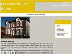Sites similar to stleonardsresthome.com