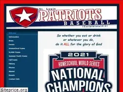 Sites similar to stlpatriotsbaseball.com