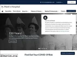 Sites similar to stmarkshospital.com