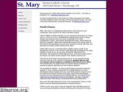 Sites similar to stmary.org