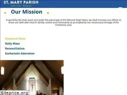 Sites similar to stmarycharlevoix.com