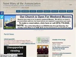 Sites similar to stmarydanvers.org